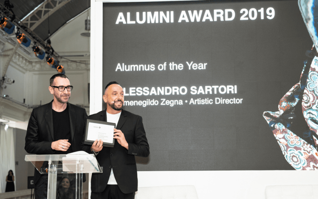 Ermenegildo Zegna 藝術總監 Alessandro Sartori 獲 Istituto Marangoni 2019年傑出校友獎